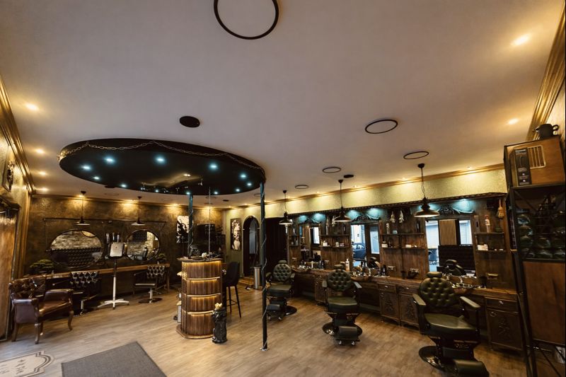 Innenansicht des Salons
